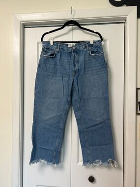 Free People Raw Hem Jeans